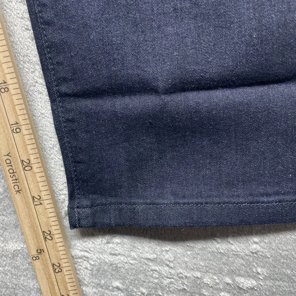 NYDJ Women's Size 14 Short Jeans Lift Tuck Technology Dark Blue Denim Straight - Picture 11 of 12